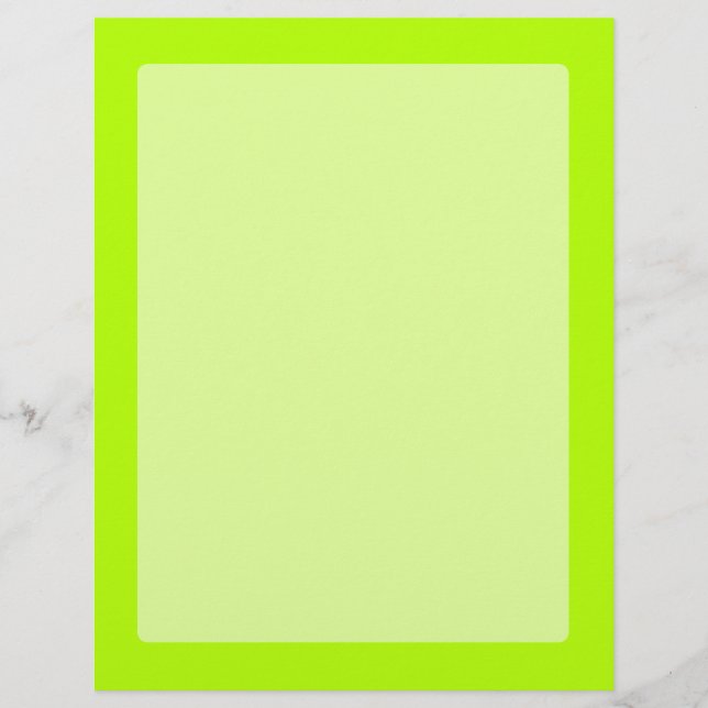 Elektrisch lichte groene kleurdecor voor accessoir (Voorkant)