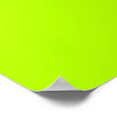 Elektrisch lichte groene kleurdecor voor accessoir poster (Hoek)