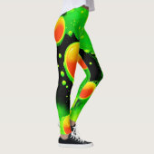 Elektrisch Neon Bubbel Dans Leggings (Rechts)
