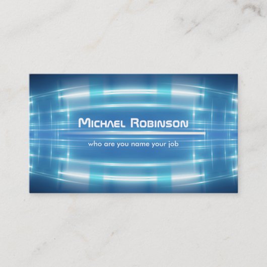 elektrisch ontwerp, modern visitekaartje (Voorkant)