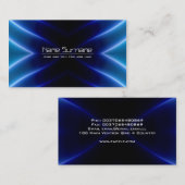 elektrisch ontwerp, modern visitekaartje (Voorkant / Achterkant)