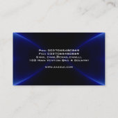 elektrisch ontwerp, modern visitekaartje (Achterkant)