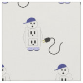 Elektrisch ontwerp stof (Close Up)