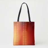 Elektrisch oranje verticale stippen op een tas (Voorkant)