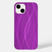 Elektrisch paars rimpel abstract Case-Mate iPhone case (Achterkant)
