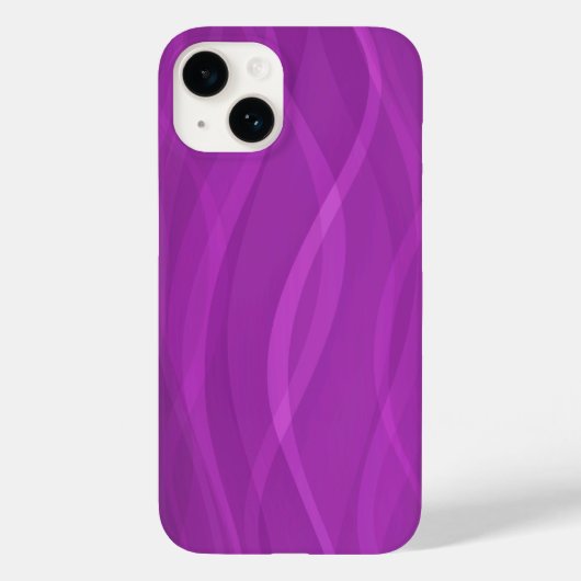 Elektrisch paars rimpel abstract Case-Mate iPhone case (Achterkant)