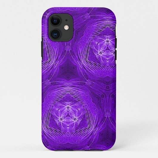 Elektrisch Paarse iPhone 5 Hoes (Achterkant)