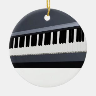 Elektrisch pianotoetsenbord keramisch ornament