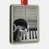 Elektrisch pianotoetsenbord metalen ornament (Rechts)