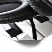 Elektrisch pianotoetsenbord poster (Hoek)