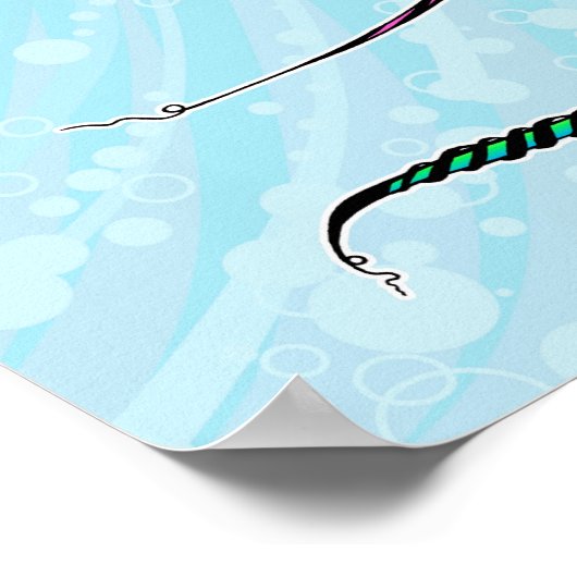 Elektrisch Poster voor kwallen/afdrukken (Hoek)