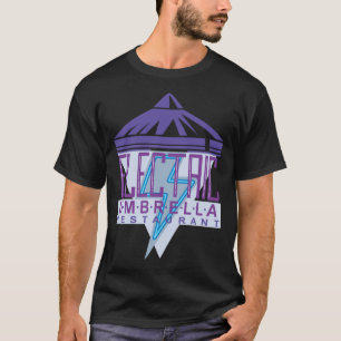 Elektrisch restaurant met meerdere stallen t-shirt