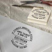 Elektrisch Rubberstempel