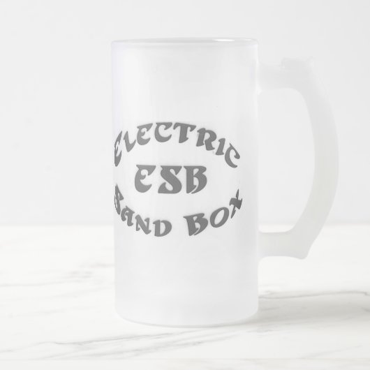 ELEKTRISCH SANDBOX "FROSTED MOK" MATGLAS BIERPUL (Rechts)