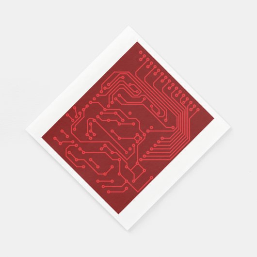 Elektrisch schema papieren servetten (Hoek)