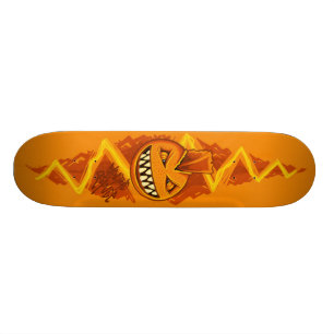 Elektrisch Sinaasappel - PUNKER Skateboard