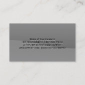 Elektrisch Stopcontact Icoon | Elektrikien Visitekaartje (Achterkant)