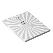 Elektrisch stopcontact leuk om aan te passen! notitieblok (Schuin)