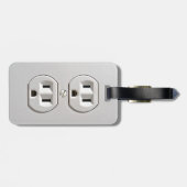 Elektrisch Stopcontact Plug-in Bagagelabel (Achterkant horizontaal)