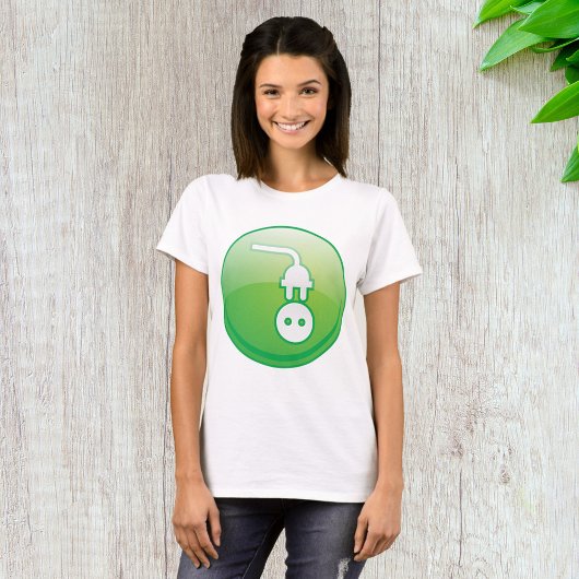 Elektrisch stopsymbool T-shirt
