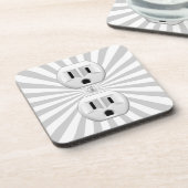 Elektrisch stopventiel past dit aan! bier onderzetter (Linkerzijde)