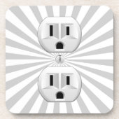 Elektrisch stopventiel past dit aan! bier onderzetter (Voorkant)