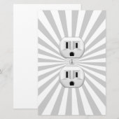 Elektrisch stopventiel past dit aan! briefpapier (Voorkant / Achterkant)