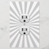 Elektrisch stopventiel past dit aan! briefpapier (Voorkant)