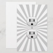 Elektrisch stopventiel past dit aan! briefpapier (Voorkant / Achterkant)