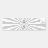 Elektrisch stopventiel past dit aan! bumpersticker (Voorkant)