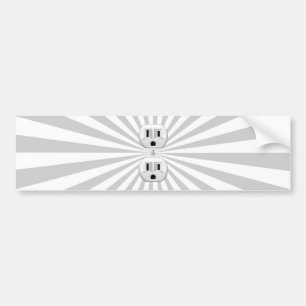 Elektrisch stopventiel past dit aan! bumpersticker