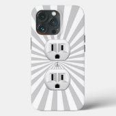 Elektrisch stopventiel past dit aan! Case-Mate iPhone case (Achterkant)