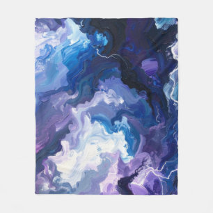 Elektrisch Storm Abstract Fleece Deken