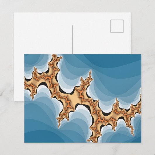 ELEKTRISCH STORM BRIEFKAART (Voorkant / Achterkant)