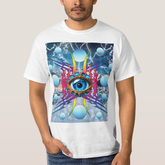 Elektrisch Storm T-shirt (Voorkant)