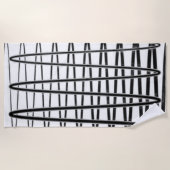 "Elektrisch" Strandlaken (Voorkant)