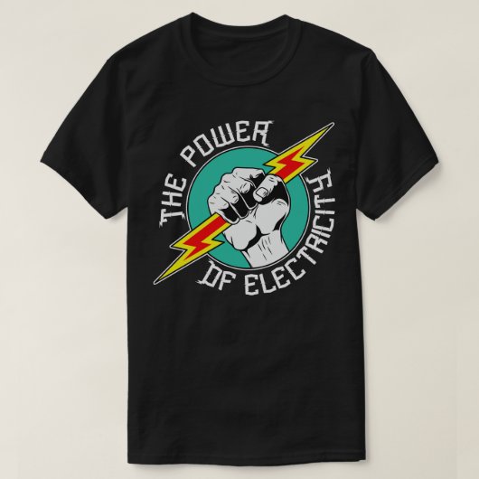 Elektrisch T-shirt (Design voorkant)