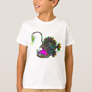 Elektrisch T-shirt van Kinder vissen met schuim