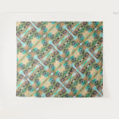 Elektrisch universum — Kunstboomstammen Wandkleed (Voorkant (horizontaal))