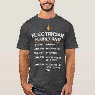 Elektrisch uurtarief (2) t-shirt