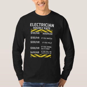 Elektrisch uurwerk Lineman Retro Electrice T-shirt
