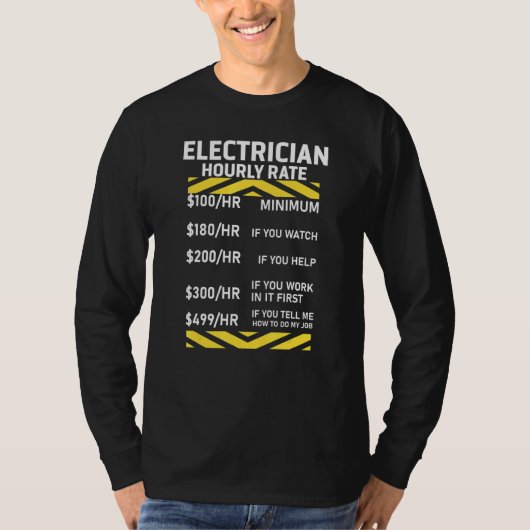 Elektrisch uurwerk Lineman Retro Electrice T-shirt (Voorkant)