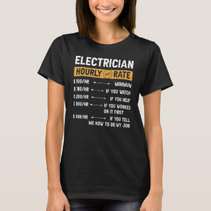Elektrisch uurwerk Lineman T-shirt