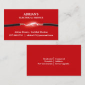 Elektrisch Visitekaartje (Voorkant / Achterkant)