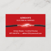 Elektrisch Visitekaartje (Voorkant)