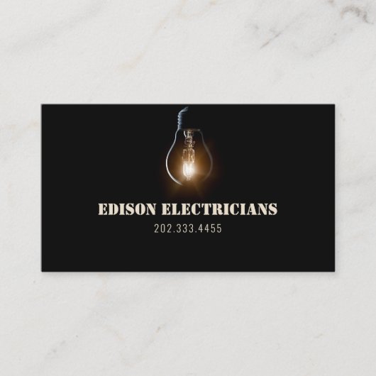 Elektrisch Visitekaartje (Voorkant)