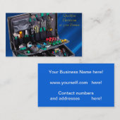 Elektrisch visitekaartje (Voorkant / Achterkant)