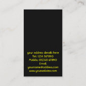 Elektrisch Visitekaartje (Achterkant)