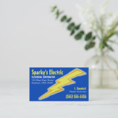 Elektrisch Visitekaartje (Staand voorkant)