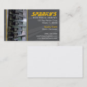 Elektrisch Visitekaartje (Voorkant / Achterkant)